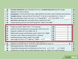 The form 1040 has about 79 lines, which you need to fill. How To Fill Out Irs Form 1040 With Pictures Wikihow