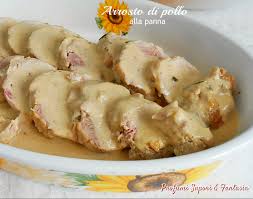 Perfetta per la stagione calda che sta per arrivare! Arrosto Di Pollo Alla Panna In Casseruola Ottimo E Raffinato Secondo Di Carne