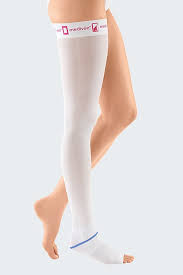 The firm compression on these unisex socks helps to stimulate blood flow, while the cushion under the foot provides extra comfort for travelers who are on their feet all day. Mediven Struva 23 23 Mmhg Anti Embolism Stocking Medi De