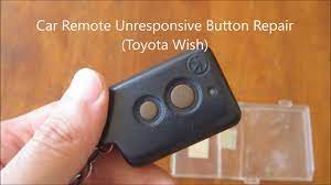Check spelling or type a new query. Diy Automotive Key Fob Remote Unresponsive Button Repair Toyota Wish Youtube