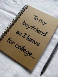 To My Boyfriend As I Leave For College 5 X 7 Journal College Boyfriend Gifts Boyfriend Gifts Diy Gifts For Boyfriend