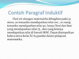 Diantaranya adalah, paragraf deduktif, induktif, dan campuran. Tugas Bahasa Indonesia Ppt Download