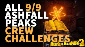 We are working furiously on the upcoming, and yet to be named, volcanic dragon saga. All Ashfall Peaks Crew Challenges Locations Borderlands 3 Youtube