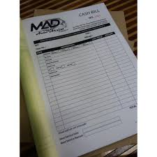 Full color, 2 color, 1 color (black, green, blue, red) binding type: 10 Buku Resit Custom Made Saiz A4 Ncr 2ply 1color Printing
