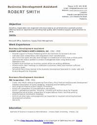 Maybe you would like to learn more about one of these? Business Development Assistant Resume Samples Qwikresume
