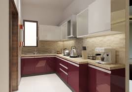 Urban Casa Ucl 110 L Shape Modular Kitchen In Hi Gloss Acrylic Finish In Delhi Ncr Kitchen Design Small Space Kitchen Furniture Design L Shaped Kitchen Designs