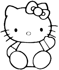 A tiny pixelated cat to help you take care of your virtual pet if you buy som. Hello Kitty Free Coloring Pages For Girls Bestappsforkids Com