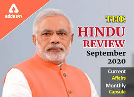 Please note that monthly current affairs pdf file is available in hindi as well as english. The Hindu Review September 2020 Download Monthly Hindu Review Pdf