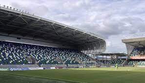 There is a full range of official adidas northern ireland kits & training wear alongside an exclusive range of george best t shirts and other northern ireland football merchandise. Windsor Park A New Identity The Away Section