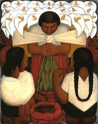 Flower Festival By Diego Rivera