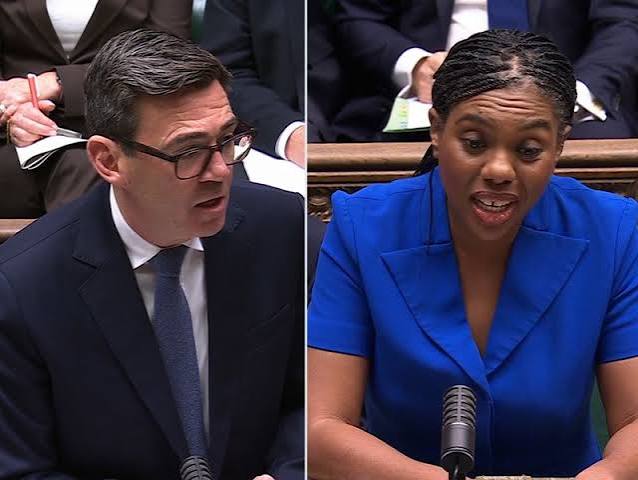 Andy Burnham was taking questions in the Commons.
