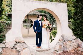 By joel & amber photography. Atlanta Botanical Garden Jewish Wedding Wild In Love Photo