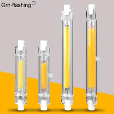 R7s 4w 8w Cob Light Bulb 78mm 118mm Dimable Tubular Light Ac220v Powered Spotlight Replace Halogen Lamp Light Energy Saving Lamp Led Bulbs Tubes Aliexpress