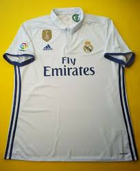 Check out our real madrid jersey selection for the very best in unique or custom, handmade pieces from our men's clothing shops. Real Madrid Jersey 2016 2017 Home Xl Shirt Soccer Football Adidas S94992 Ig93 Sportscards Com