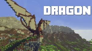 The ender dragon is a gigantic flying hostile boss mob found when first entering the end. Minecraft How To Build A Dragon Youtube