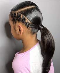 So Creative And Cute Love This Sleek Ponytail By Thee Sandramarie Swipe Left For Multiple View Girls Natural Hairstyles Curly Hair Styles Sleek Ponytail