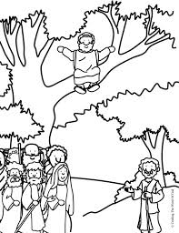 Follow the directions on this page to create your own interactive flap booklet with information about zacchaeus, jesus, and more. Zacchaeus Come Down Coloring Page Crafting The Word Of God