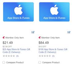 This can be used for the app store, itunes, apple store, more. Even Better Costco Itunes Gift Card Sale Returns 20 5 Off Online And In Store Miles To Memories