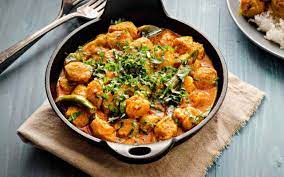 Soya Chunks Masala In Coconut Milk Recipe Recipe Recipes Coconut Milk Recipes Soya Recipe