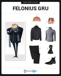 Dress Like Gru Minion Halloween Costumes Gru Costume Despicable Me Costume