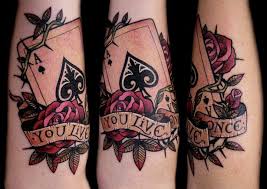 Pin By Megan Sacerich On All Hope Abandon Ye Who Enter Here Ace Tattoo Poker Tattoo Ace Of Spades Tattoo