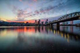 Maybe you would like to learn more about one of these? Riverside Sunset Hawthorne Bridge Eastbank Esplande Portland Oregon Photographic Print Vincent James Art Com
