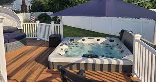 Most jurisdictions will require a building permit for the addition of a hot tub or spa on a raised deck. Should I Put My Hot Tub On A Deck Master Spas Blog