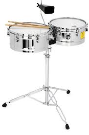 Latin percussion is a family of percussion, membranophone, lamellophone and idiophone instruments used in latin music. Latin Percussion Aspire Wood Conga Bongos Timbales Bundle Natural Sweetwater