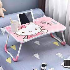 Tidak hanya itu saja meja belajar ini biasanya juga dipakai untuk. Jual Meja Lipat Laptop Meja Belajar Anak Meja Kerja Meja Laptop Hello Kitty Terbaru Juni 2021 Blibli