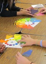 A New Way To Introduce The Color Wheel The Art Of Education University Preschool Art Art Classroom Elementary Art Projects