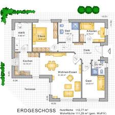 Bungalows Barrierefreies Wohnen Auf Einer Ebene Bauunternehmen Nagelbau Gmbh Barrierefreies Wohnen Bungalows Landhauser Grundriss