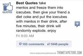 Exploding Drink Good Jokes Just For Laughs Jokes