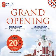 Holand bakery sudah lama di indonesia dan menjadi pelopor toko roti atau bakery modern di indonesia. Holland Bakery Hollandbakery1 Twitter