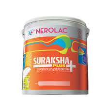 Nerolac Suraksha Plus Acrylic Exterior Emulsion Wall Paint