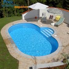 Stahlwandbecken Oval 486 X 250 X 120 Cm Schwimmbecken Schwimmingpools Ovaler Pool