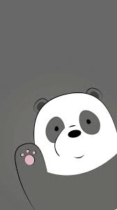 We Bare Bears Wallpaper Ilustrasi Karakter Kertas Dinding Lucu Anak Binatang