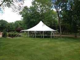 If they are simply standing, 50 people can fit within approximately 400 square feet. Central Jersey Tent Rentals