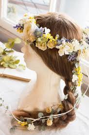 mille la chouette ミルラシュエット 花冠 ヘアアレンジ ブライダルヘア