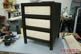 Find all of it here. Diy Nightstand With 3 Drawers Free Easy Plans Fixthisbuildthat