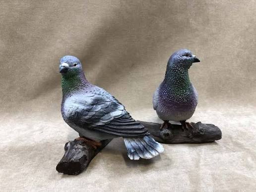 clay pigeons by Carol Herden | ArtWanted.com