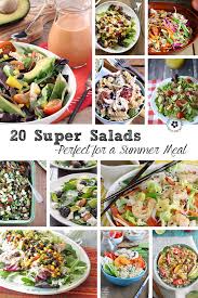 Ok, here we go 20 main dish summer salads 20 Delicious Main Dish Salad Recipes For Summer Onecreativemommy Com