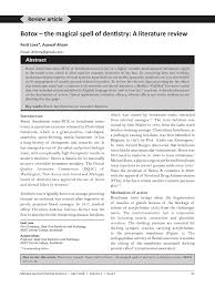 Pdf Botox The Magical Spell Of Dentistry A Literature Review Festi Lova Auswaf Ahsan