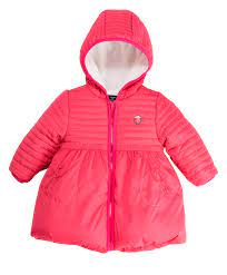 Manteau / gros gilet en coton rose. Manteau Rose Bebe Fille Ma Valise Hiver Mode Selections Terre De Marins