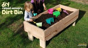 The planting bed measures 15″ high on the outside, with about. Let Your Kids Get Dirty With A Diy Dirt Box How To Build A Simple Raised Garden Bed Screenfreeparenting Com
