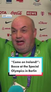 This is what it means to represent Team Ireland at the Special Olympics  World Games in Berlin. This is Cork’s Seamus O’Sullivan competing in the  bocce earlier today #specialolympics #teamireland ...