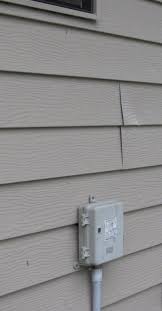 It was cheaper, easier to install. Steel Siding Inspection Internachi