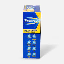 Theraflu cold and flu relief products include packets that are easy to mix with hot water to make a soothing hot drink that helps control cold and flu symptoms. Theraflu Nighttime Multi Symptom Severe Cold Hot Liquid Powder Green Tea And Citrus Flavors 6 Ct