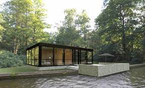Prefabricated Glass House By Revolution Precrafted Glass House Philip Johnson Glass House Philip Johnson
