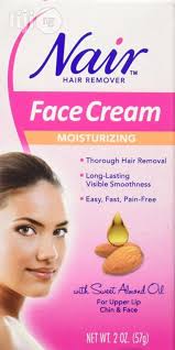 The extracts of olive oil and papaya in it reduces hair growth. Archive Nair Moisturizing Face Cream Hair Remover 2 Oz Box In Ifako Ijaiye Skin Care Kaampe Jiji Ng