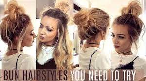 Hence continue reading to see what best cute easy messy hairstyles can suit you well. 6 Quick Easy Bun Hairstyles You Need To Try Hair Tutorial Youtube
